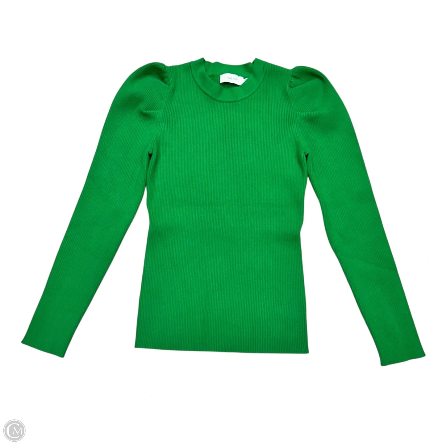 Top Long Sleeve By Greylin In Green, Size: S