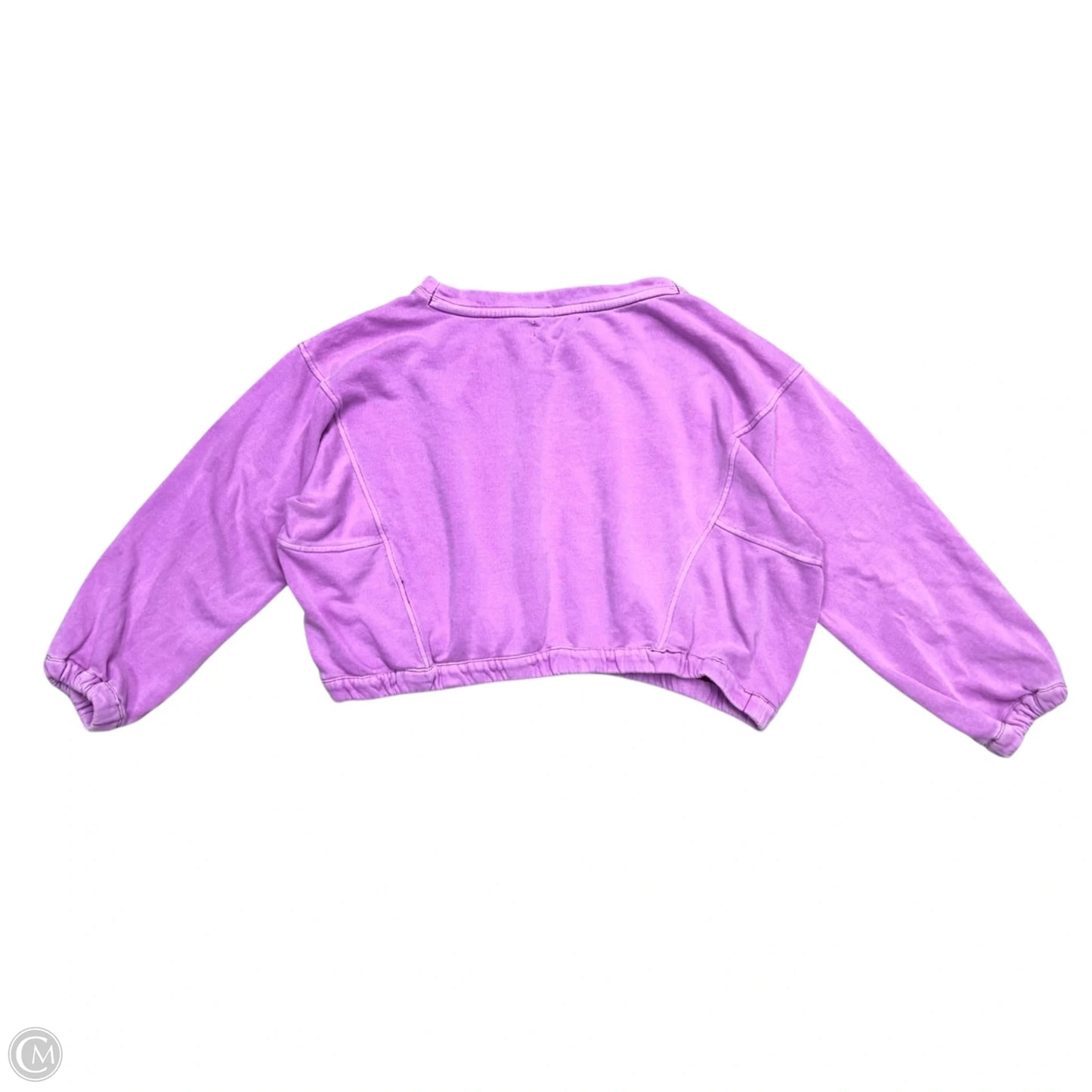 Sweatshirt Crewneck By Anthropologie In Purple, Size: M