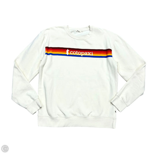 Sweatshirt Crewneck By Cotopaxi In Cream, Size: Xl