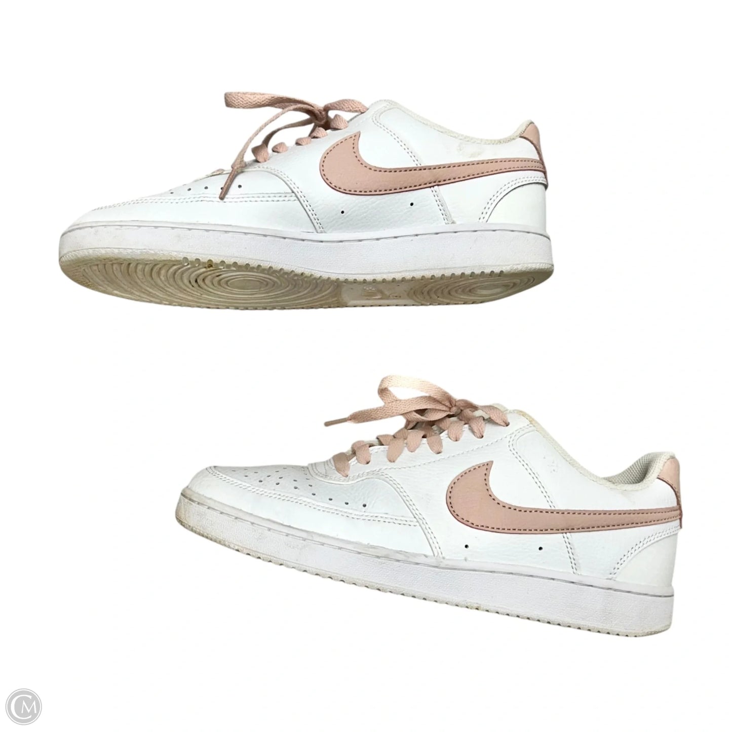 Shoes Athletic By Nike In Pink & White, Size: 9.5