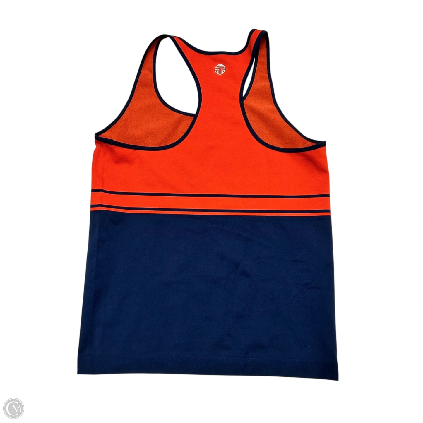 Tank Top Designer By Tory Burch In Blue & Orange, Size: M