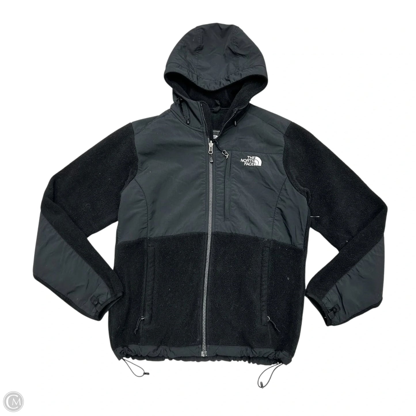 Jacket Fleece By The North Face In Black & Grey, Size: M