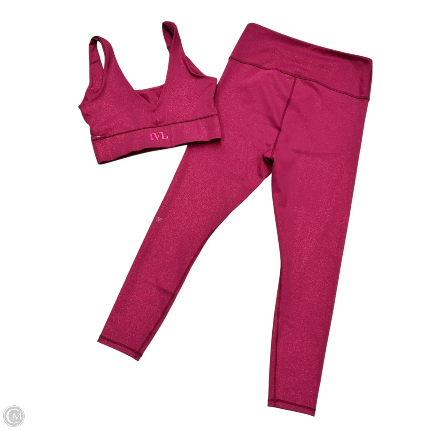 Athletic Pants 2pc By Ivl Collective In Red, Size: M