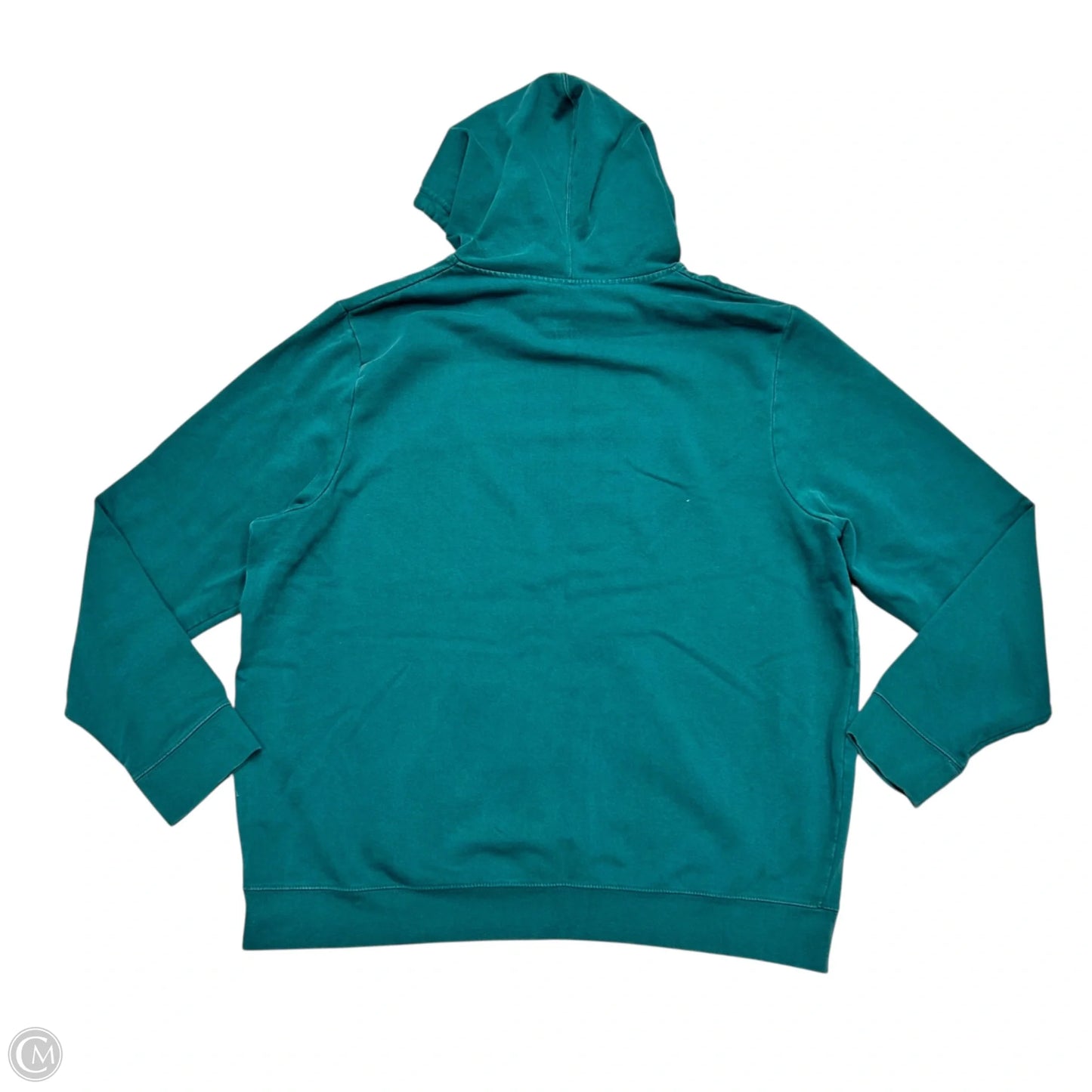 Sweatshirt Hoodie By Majestic In Teal, Size: 2x