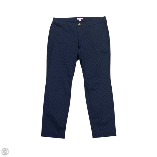Pants Designer By Lilly Pulitzer In Navy, Size: 14