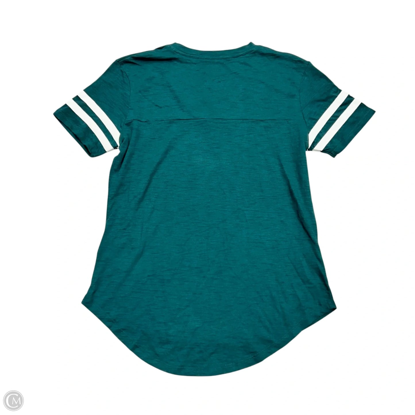 Top Short Sleeve By Fanatics In Teal, Size: S