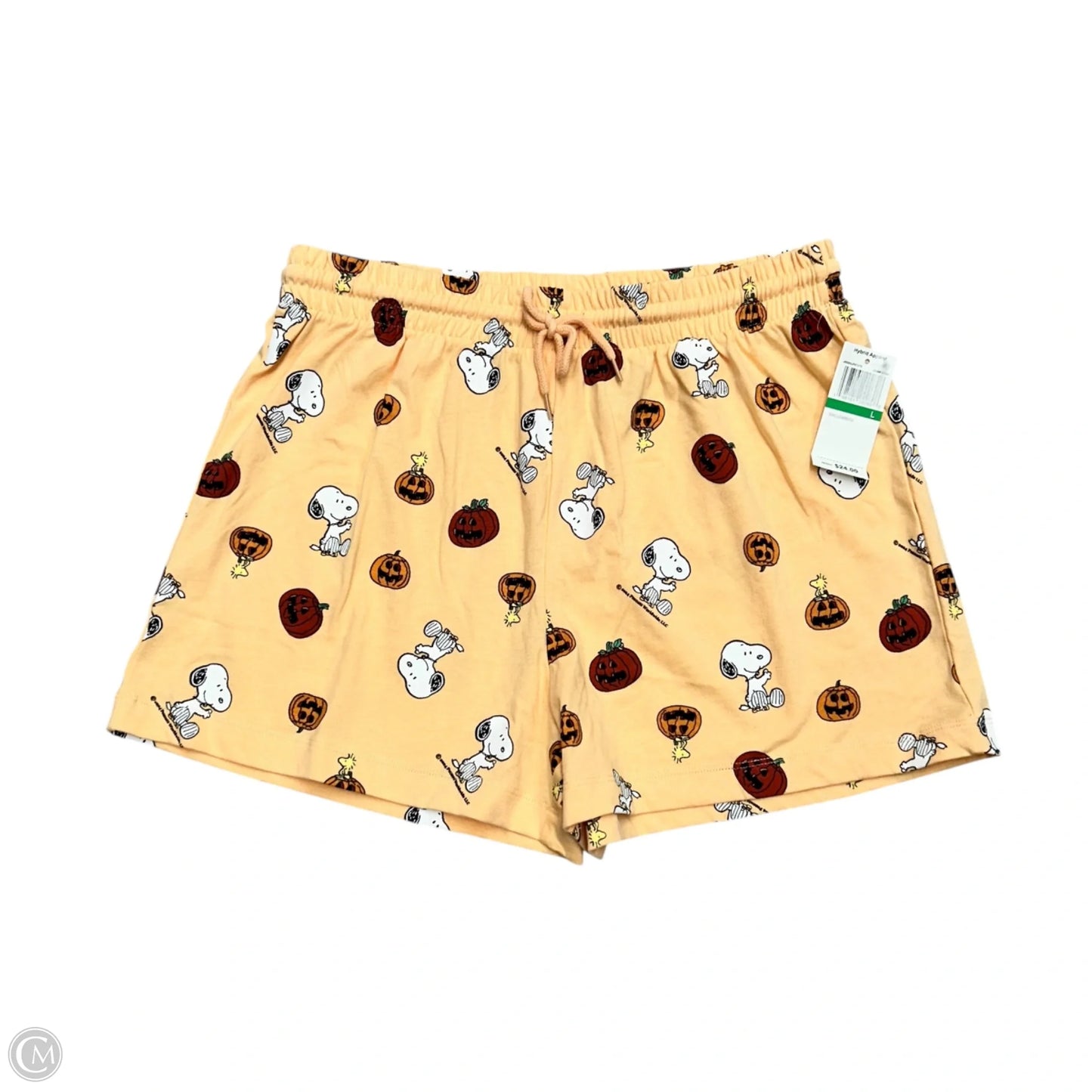 Shorts By Love Tribe In Orange & White, Size: L