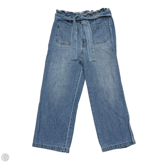 Jeans Straight By Tgla In Blue Denim, Size: 4