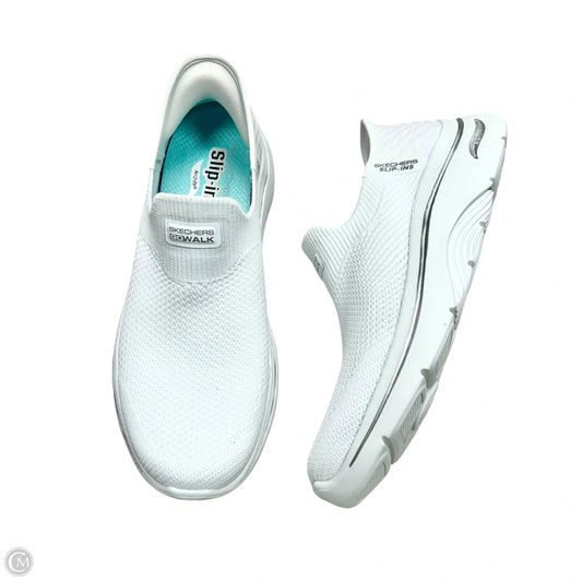Shoes Sneakers By Skechers In White, Size: 8