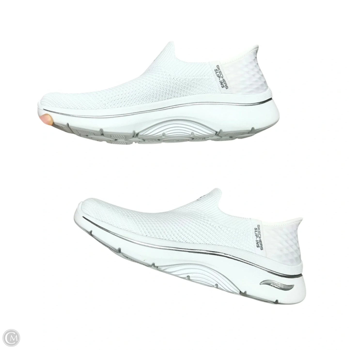 Shoes Sneakers By Skechers In White, Size: 8