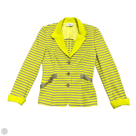 Blazer By Akris In Striped Pattern, Size: S