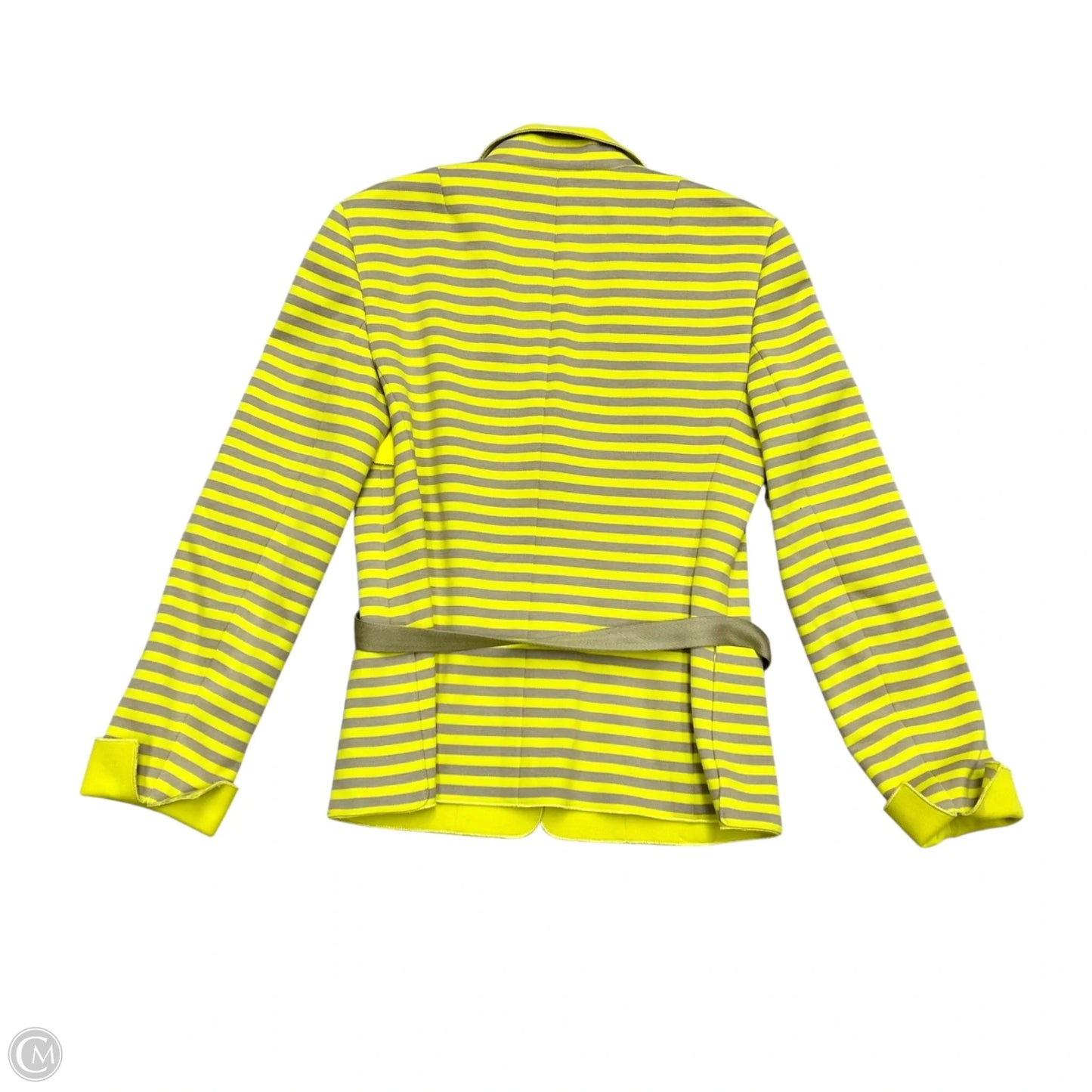 Blazer By Akris In Striped Pattern, Size: S