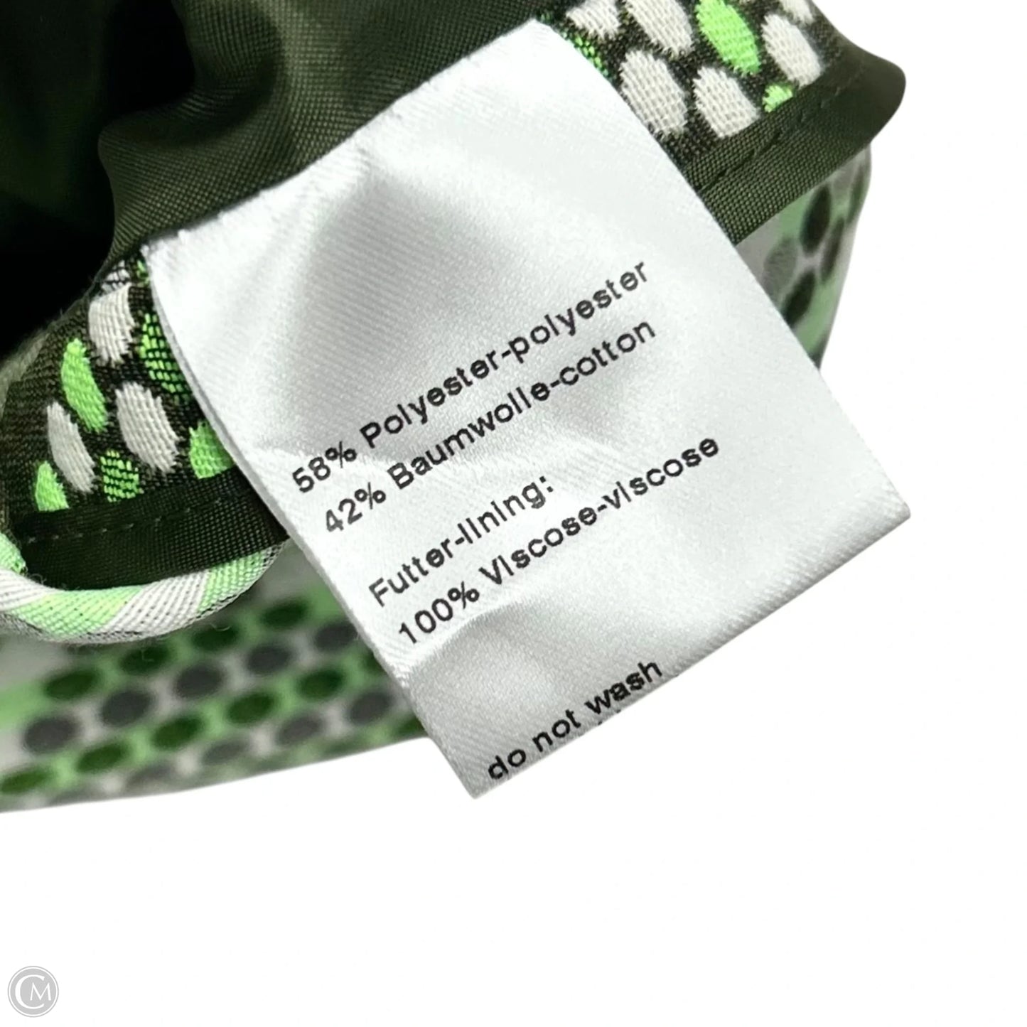 Blazer By Akris In Green & White, Size: M