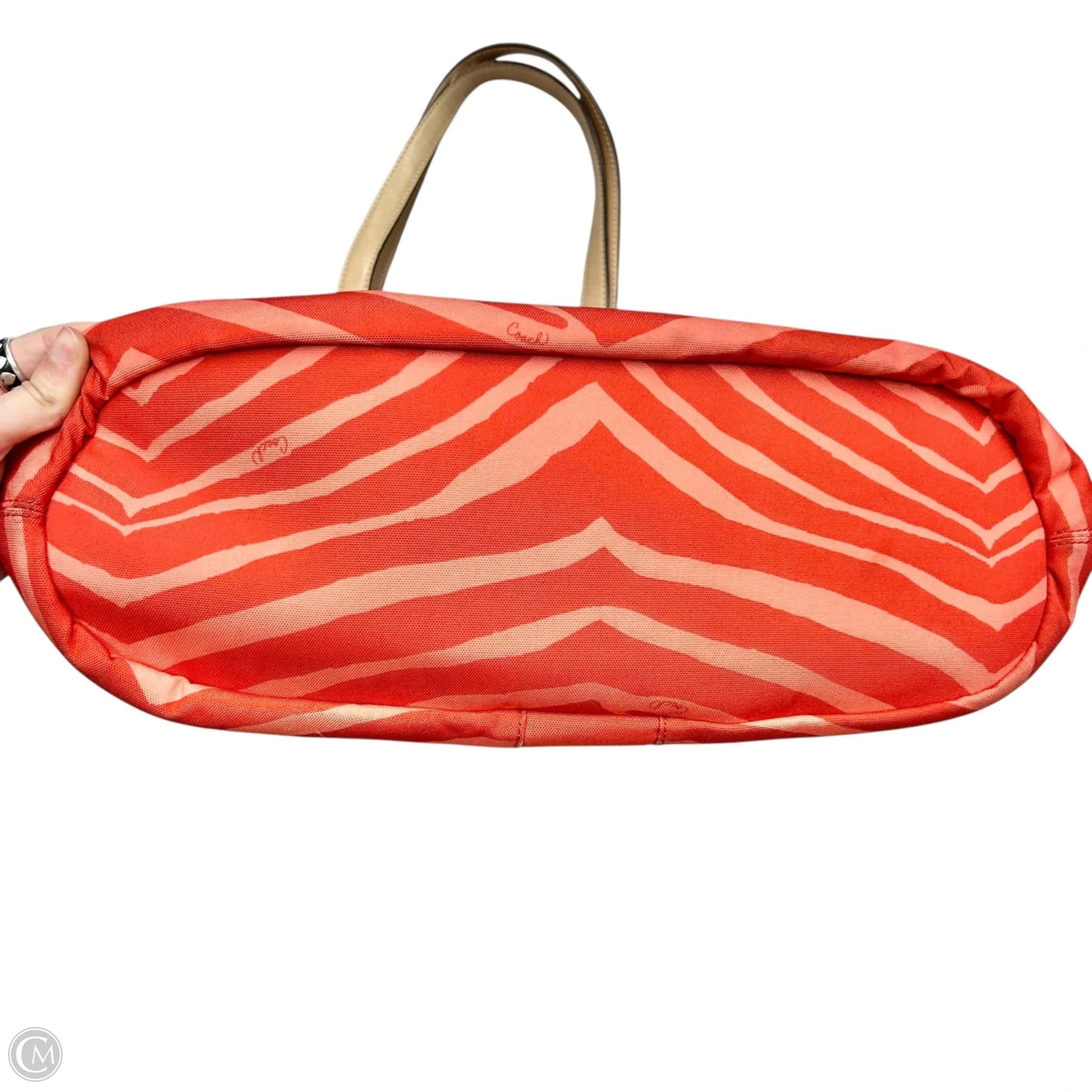 Handbag Designer By Coach, Size: Medium