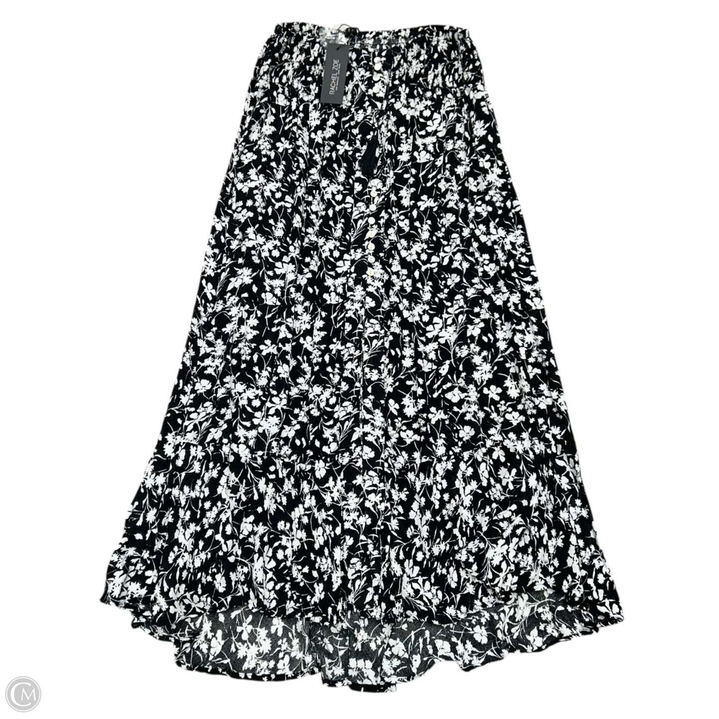 Skirt Maxi By Rachel Zoe In Black & White, Size: L