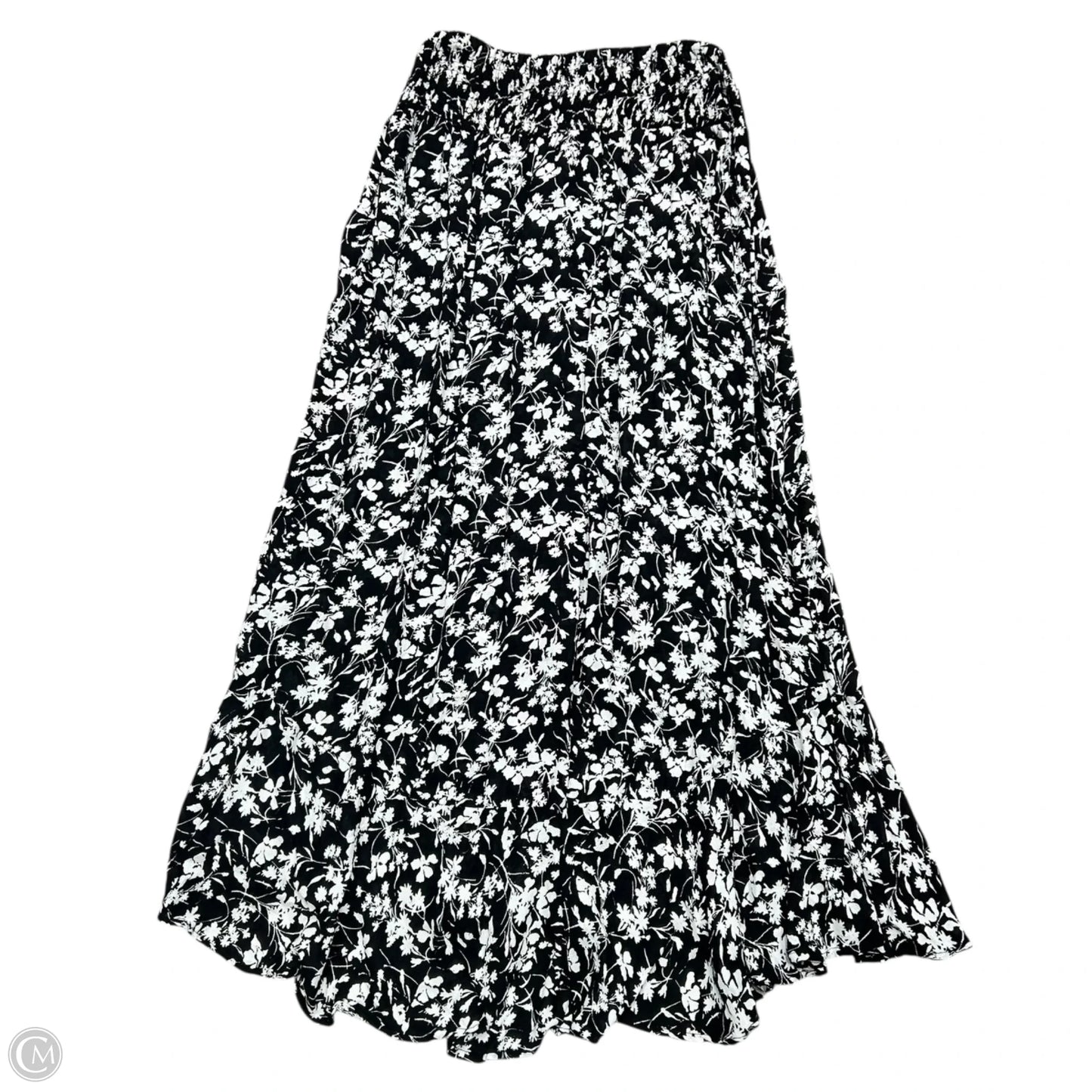 Skirt Maxi By Rachel Zoe In Black & White, Size: L