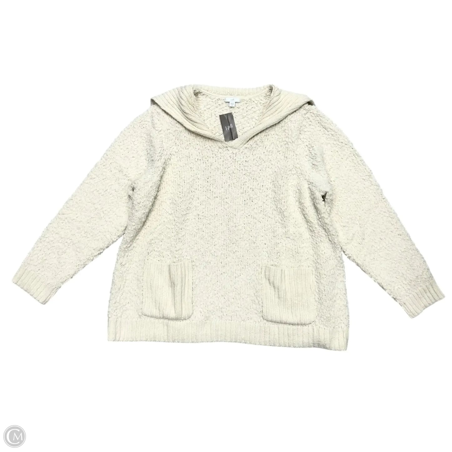 Sweater By J. Jill In Cream, Size: 2x