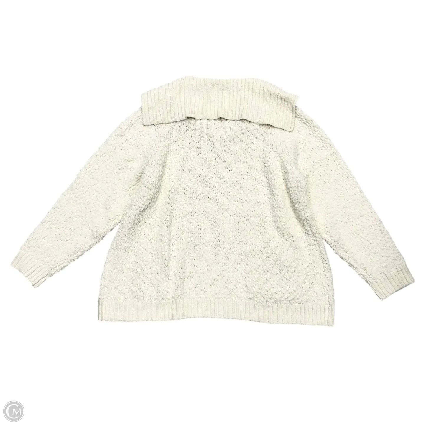 Sweater By J. Jill In Cream, Size: 2x