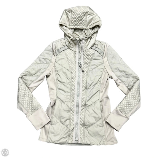 Athletic Jacket By Athleta In Cream, Size: Xs