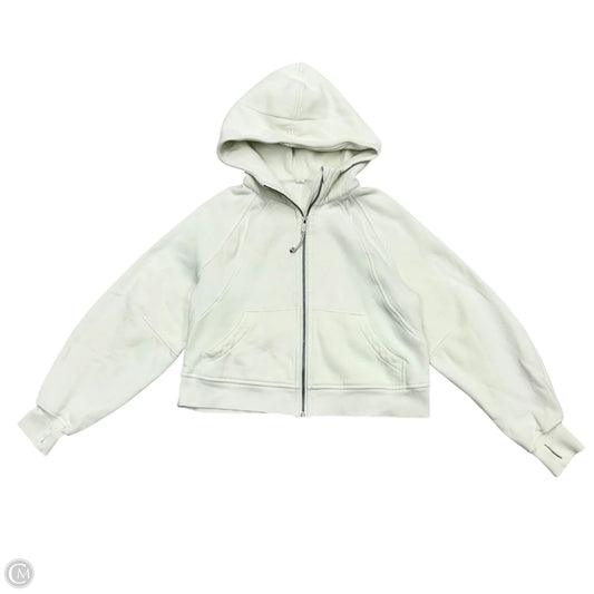 Athletic Jacket By Lululemon In Cream, Size: Xs