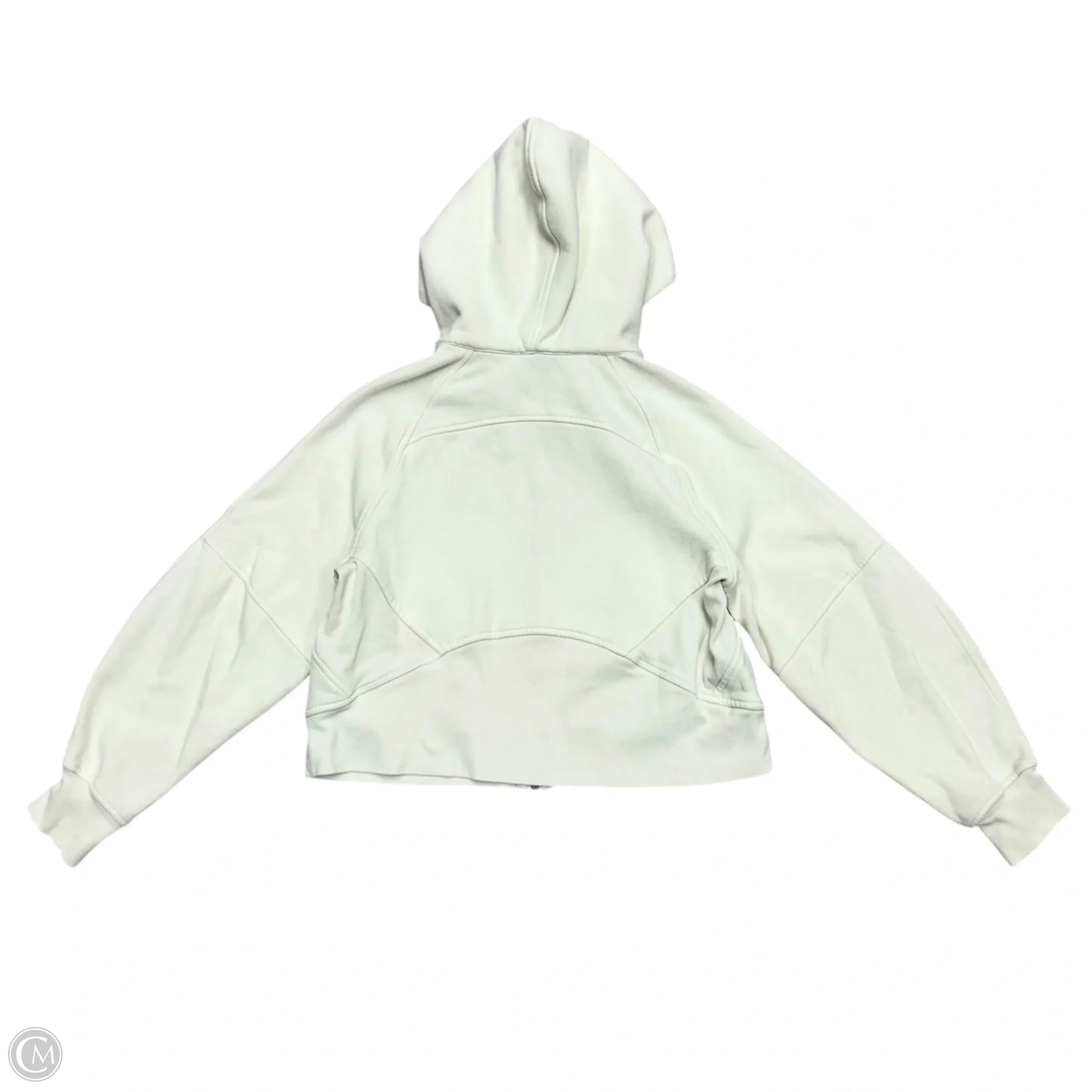 Athletic Jacket By Lululemon In Cream, Size: Xs