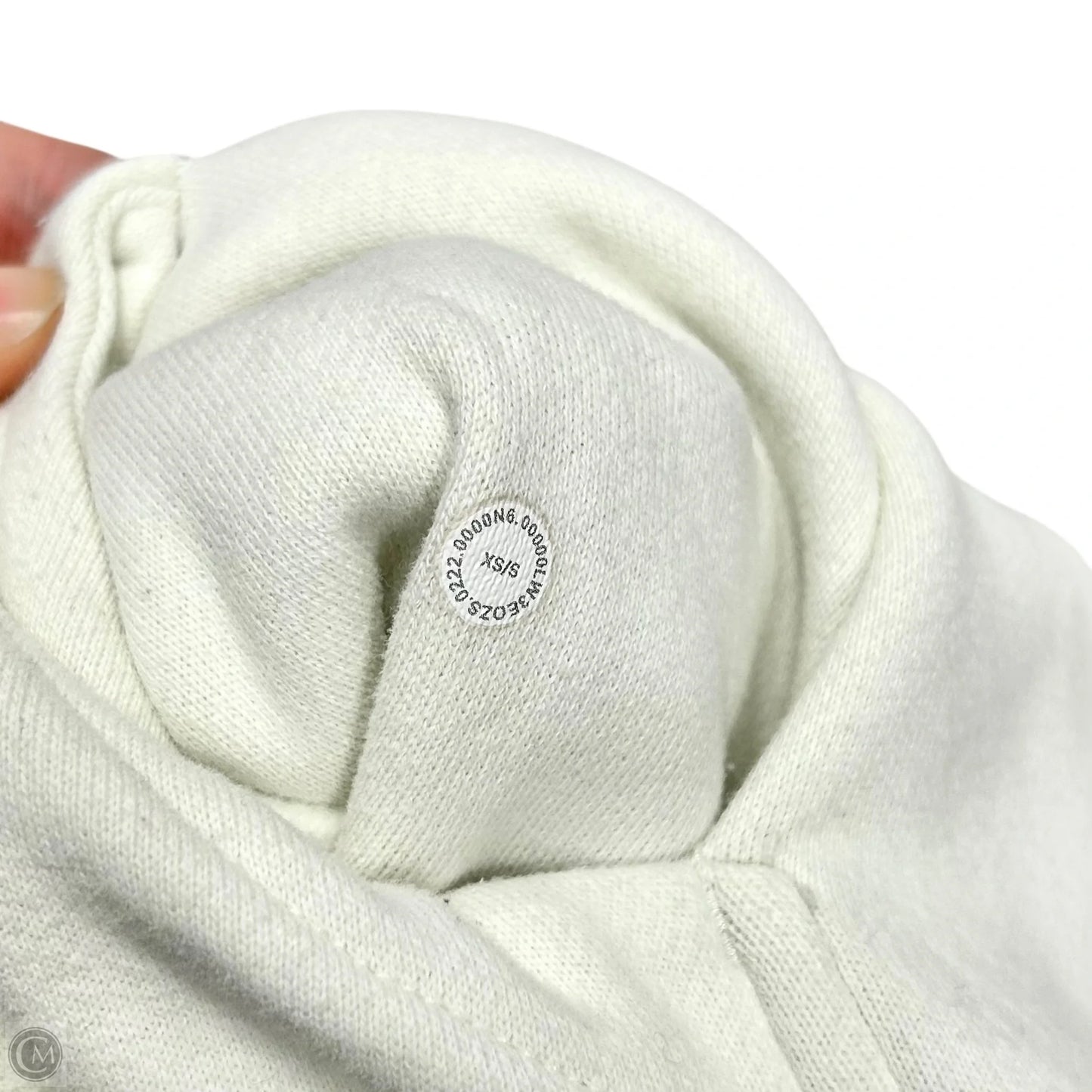 Athletic Jacket By Lululemon In Cream, Size: Xs