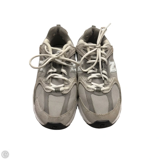Shoes Athletic By New Balance In Grey & White, Size: 8