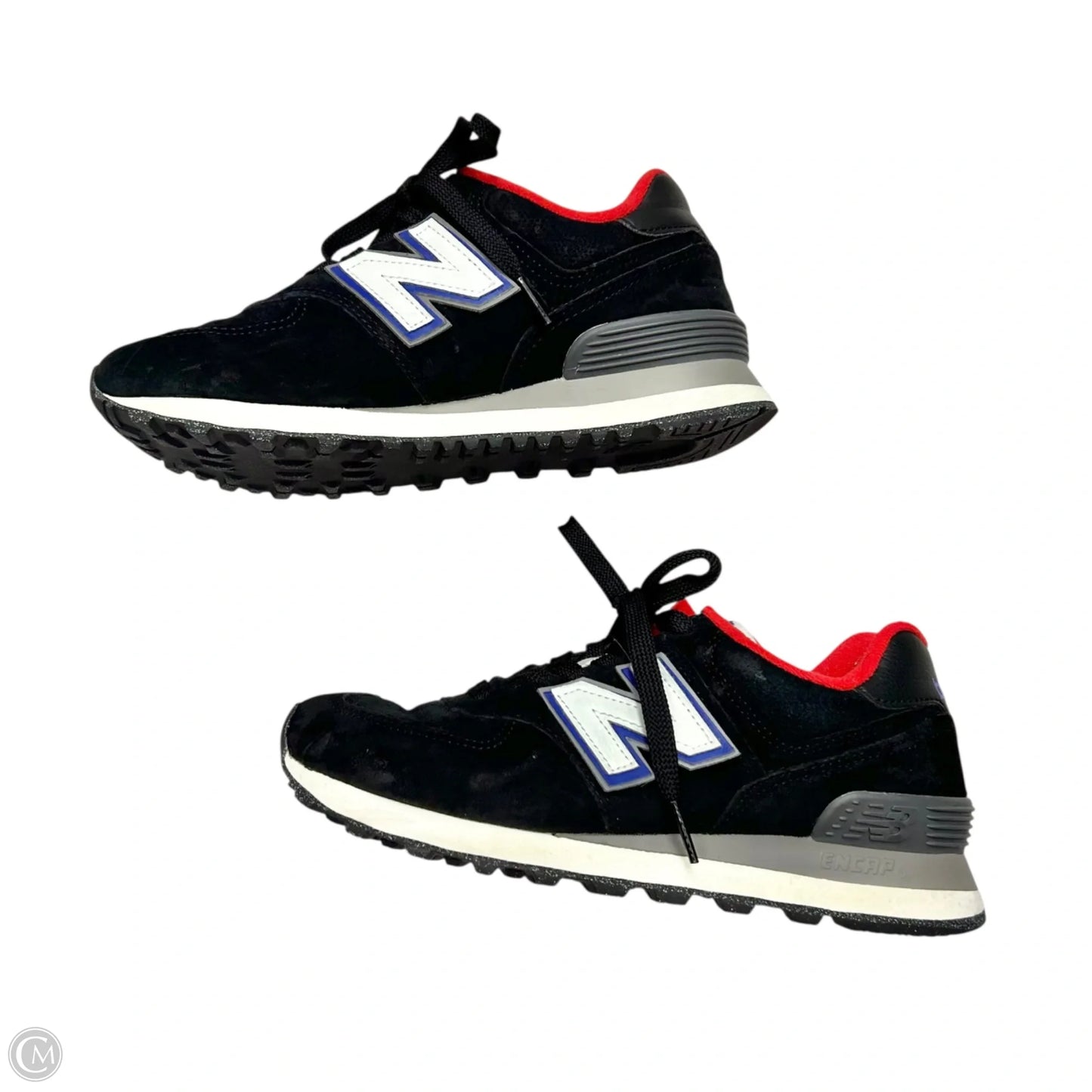 Shoes Sneakers By New Balance In Black & Red, Size: 7