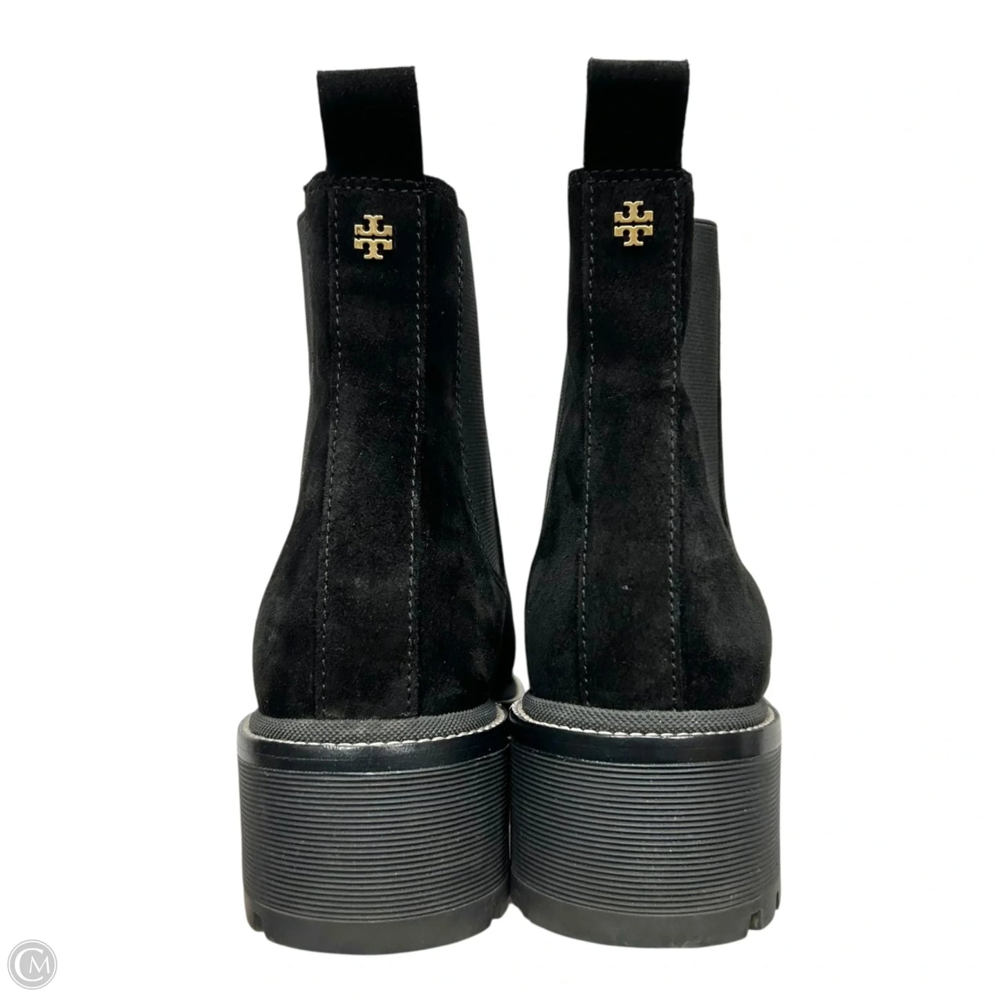Boots Designer By Tory Burch In Black, Size: 10.5