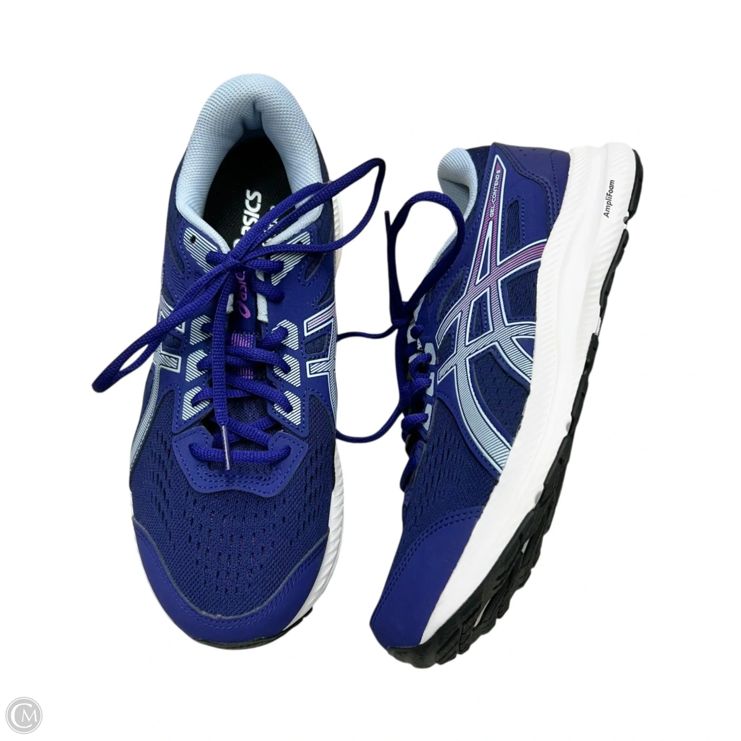 Shoes Athletic By Asics In Blue & Purple, Size: 9