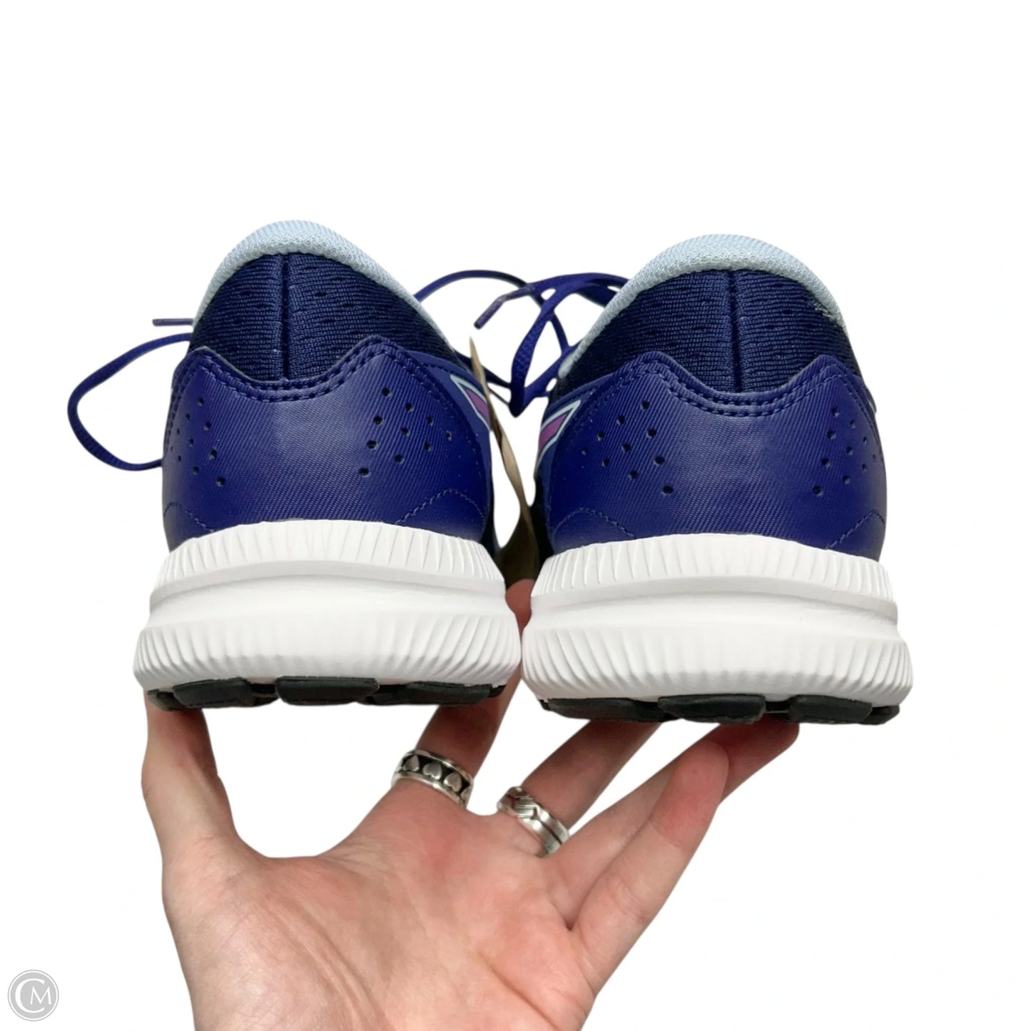 Shoes Athletic By Asics In Blue & Purple, Size: 9