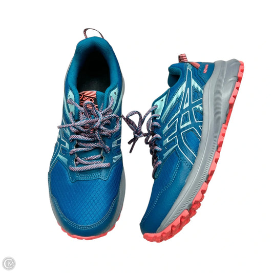 Shoes Athletic By Asics In Teal, Size: 9.5