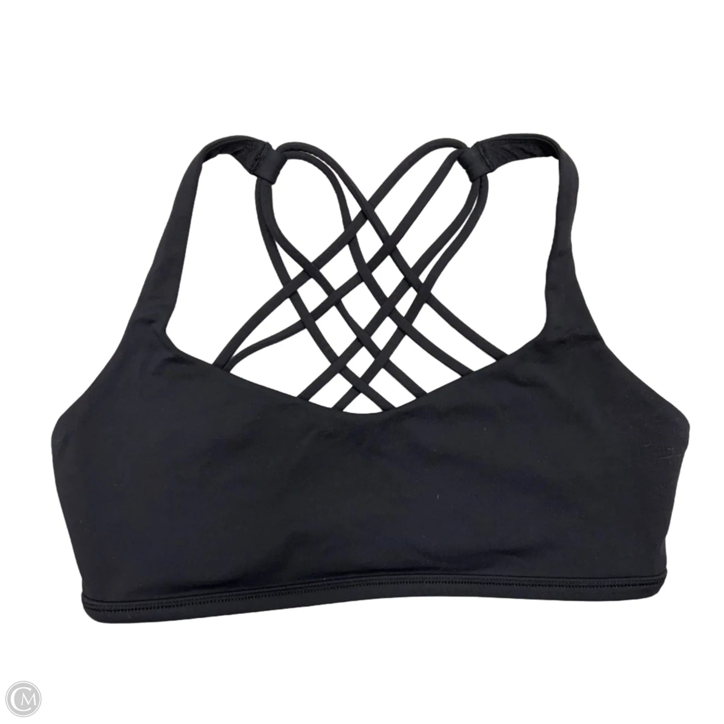 Athletic Bra By Lululemon In Black, Size: M