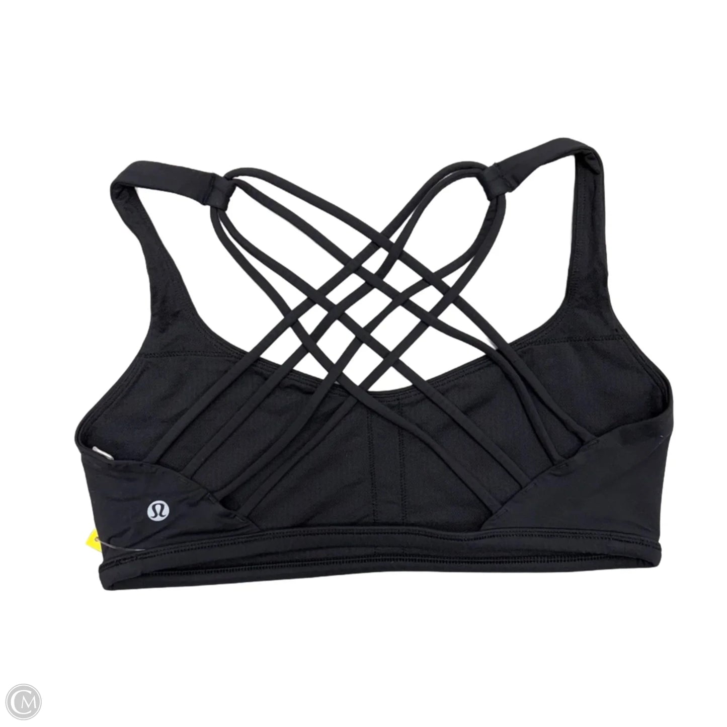 Athletic Bra By Lululemon In Black, Size: M