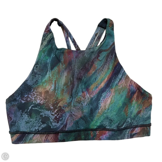 Athletic Bra By Lululemon In Multi-colored, Size: M