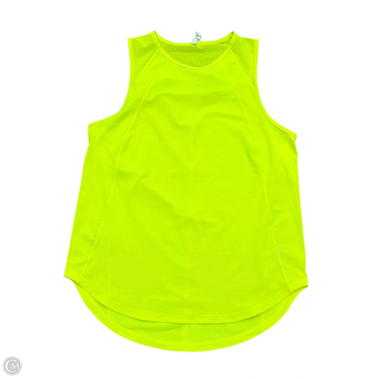Athletic Tank Top By Lululemon In Neon, Size: L