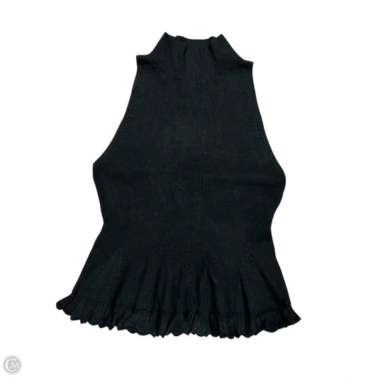 Top Sleeveless By Anthropologie In Black, Size: S