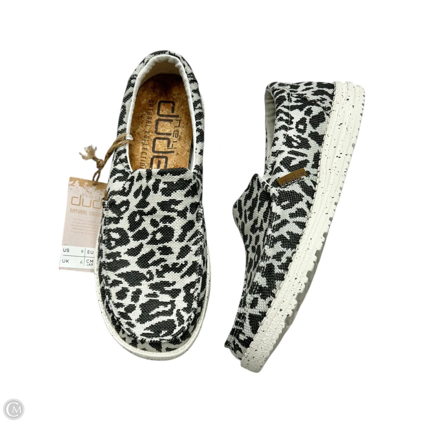 Shoes Flats By Hey Dude In Leopard Print, Size: 8