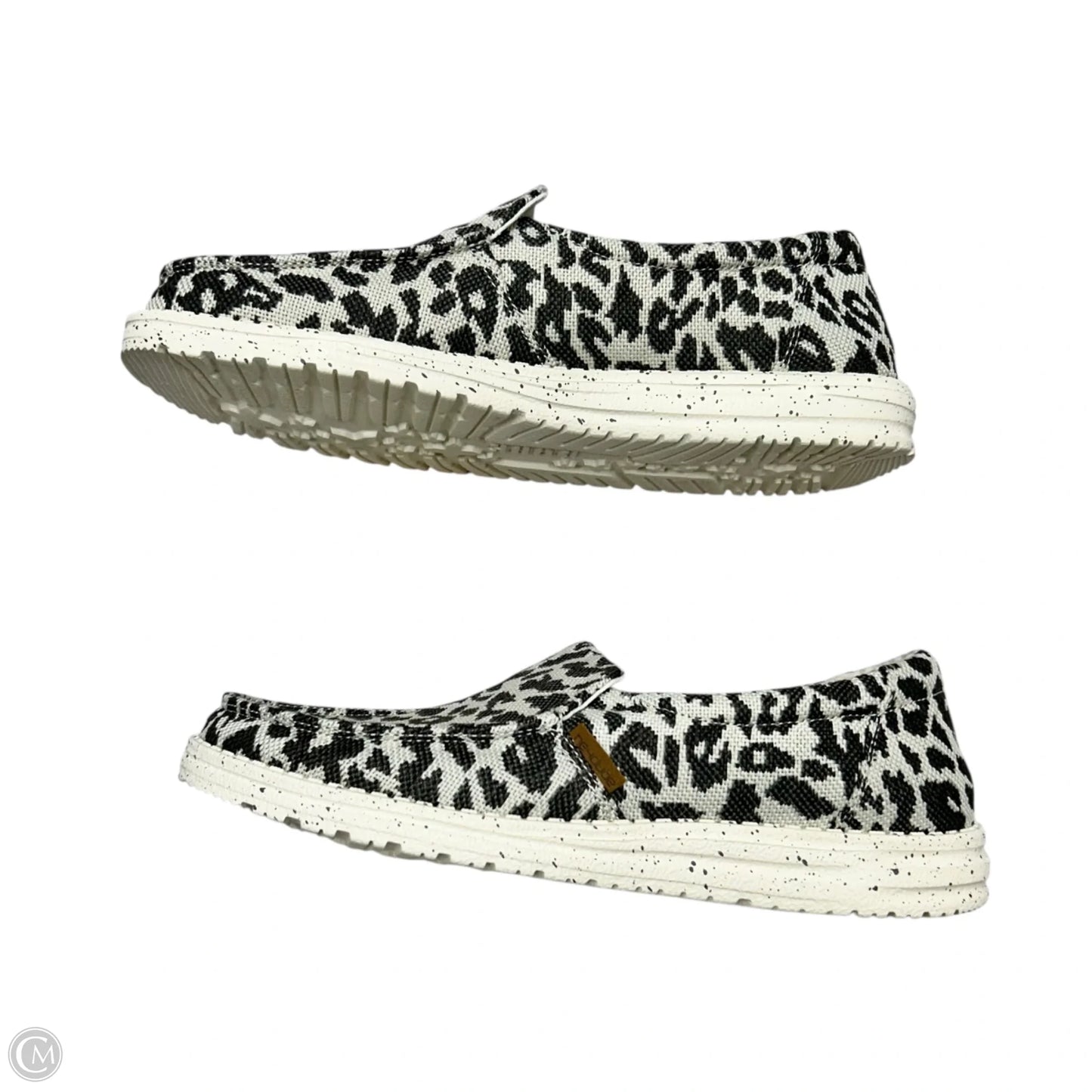 Shoes Flats By Hey Dude In Leopard Print, Size: 8