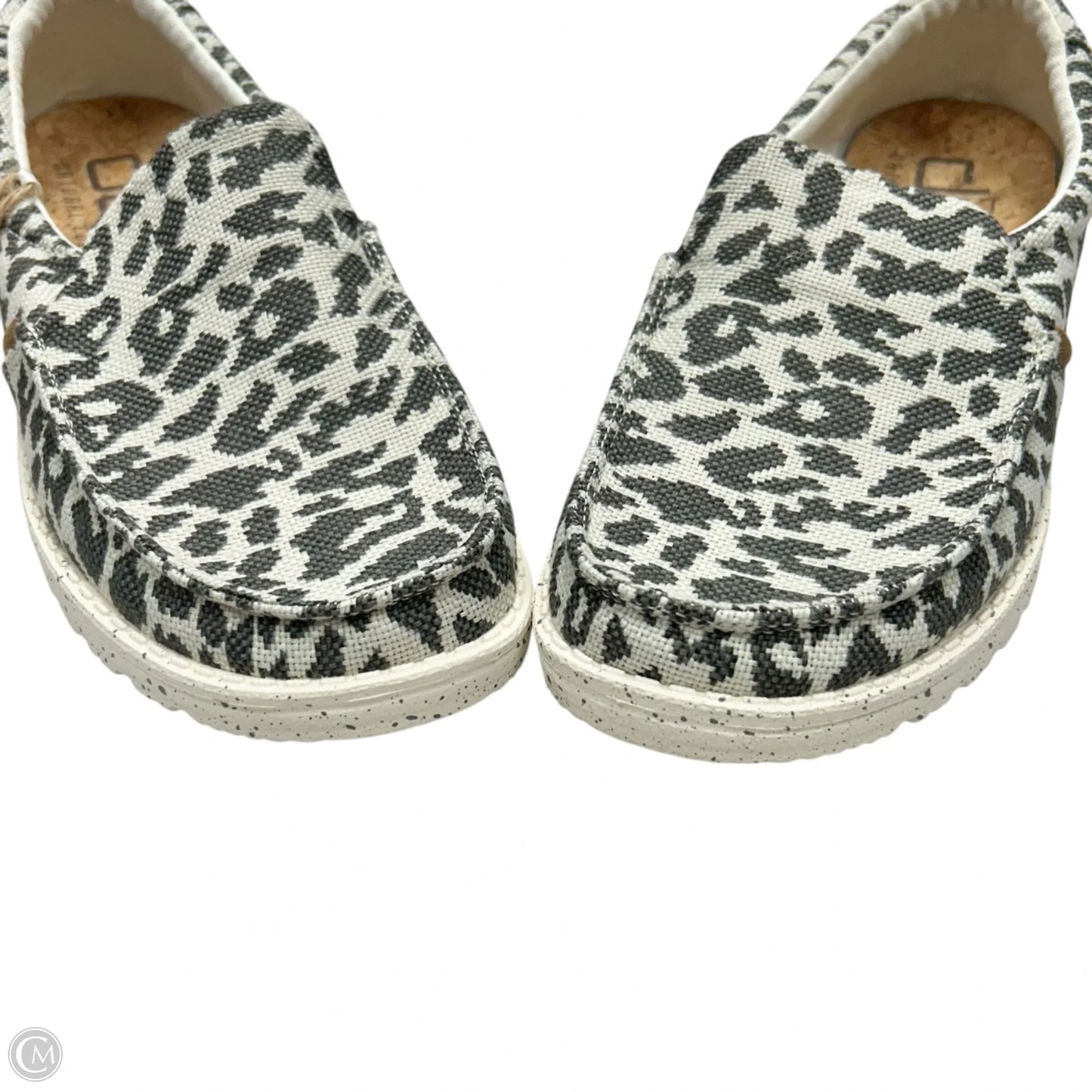 Shoes Flats By Hey Dude In Leopard Print, Size: 8