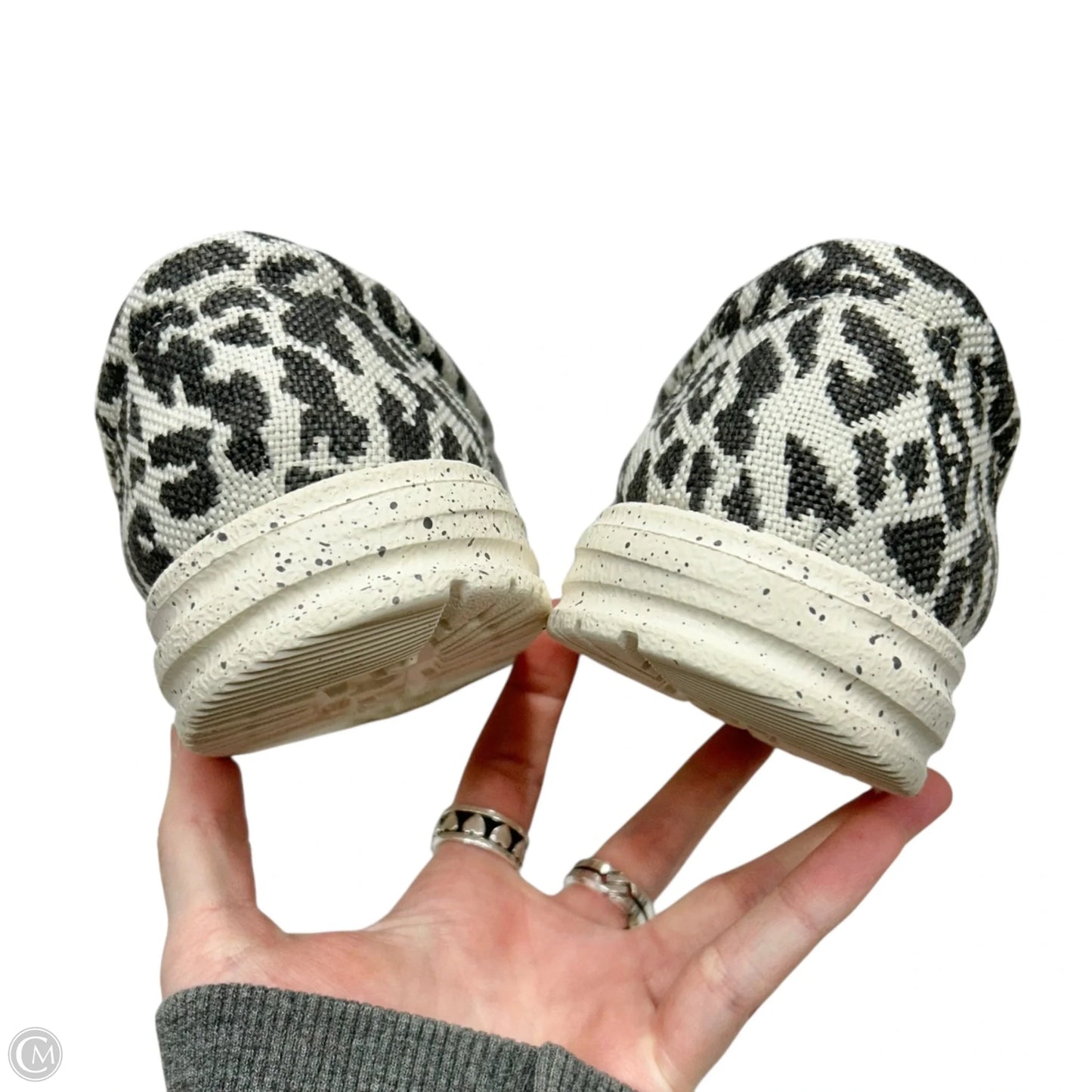 Shoes Flats By Hey Dude In Leopard Print, Size: 8