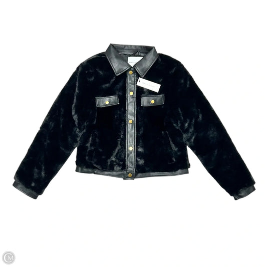 Coat Designer By Rebecca Minkoff In Black, Size: Xs