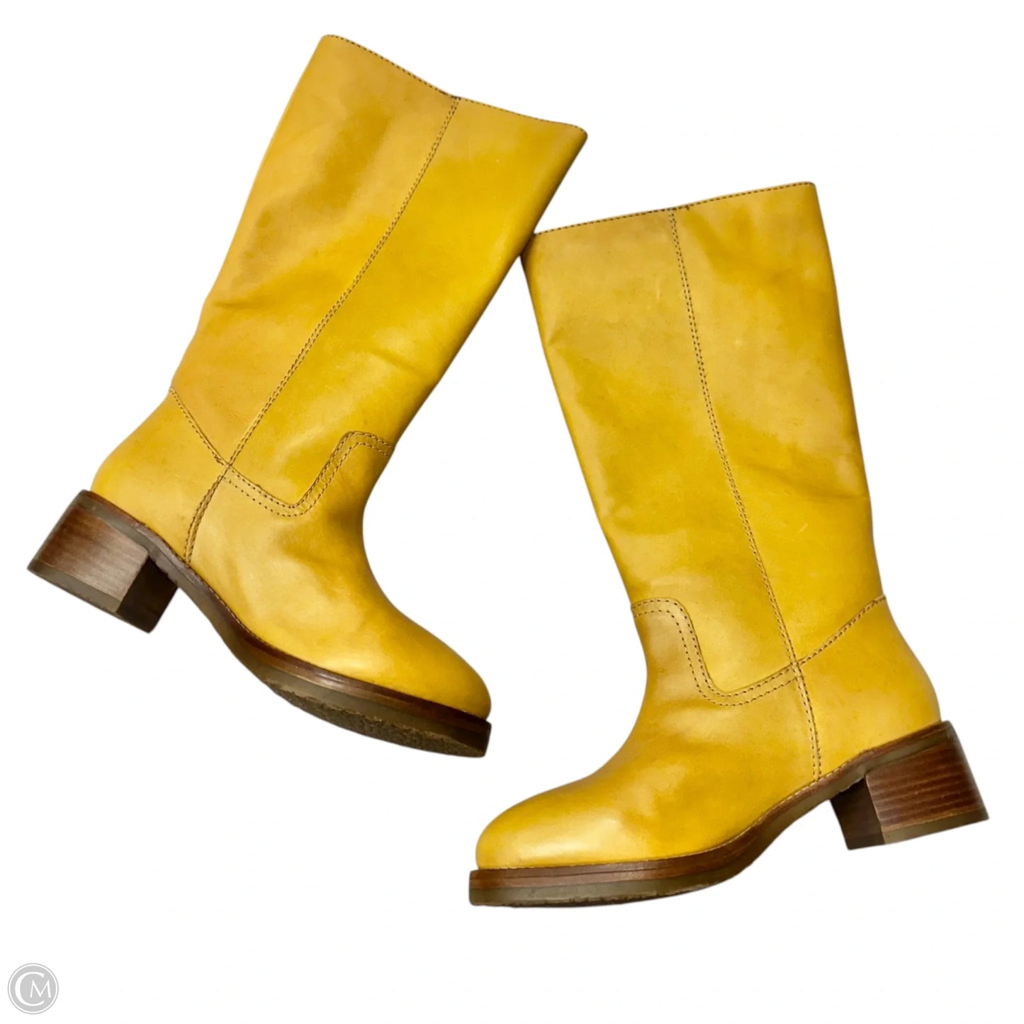 Boots Designer By Frye In Tan, Size: 8