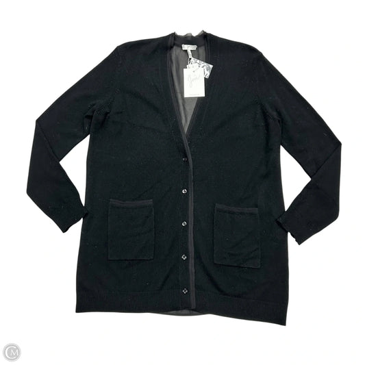 Sweater Cardigan By Joie In Black, Size: M