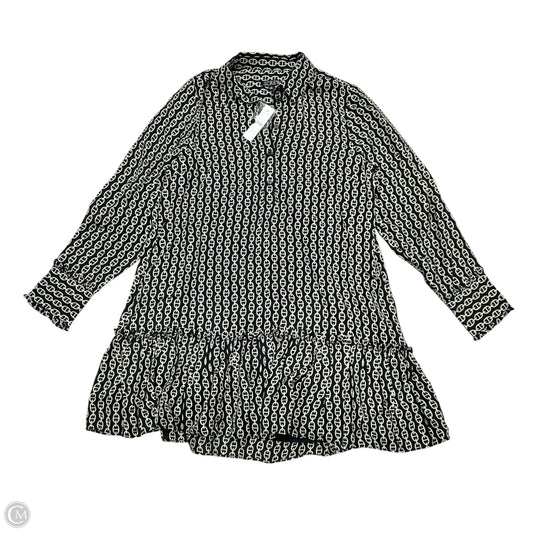 Dress Casual Short By J. Crew In Black & Cream, Size: M