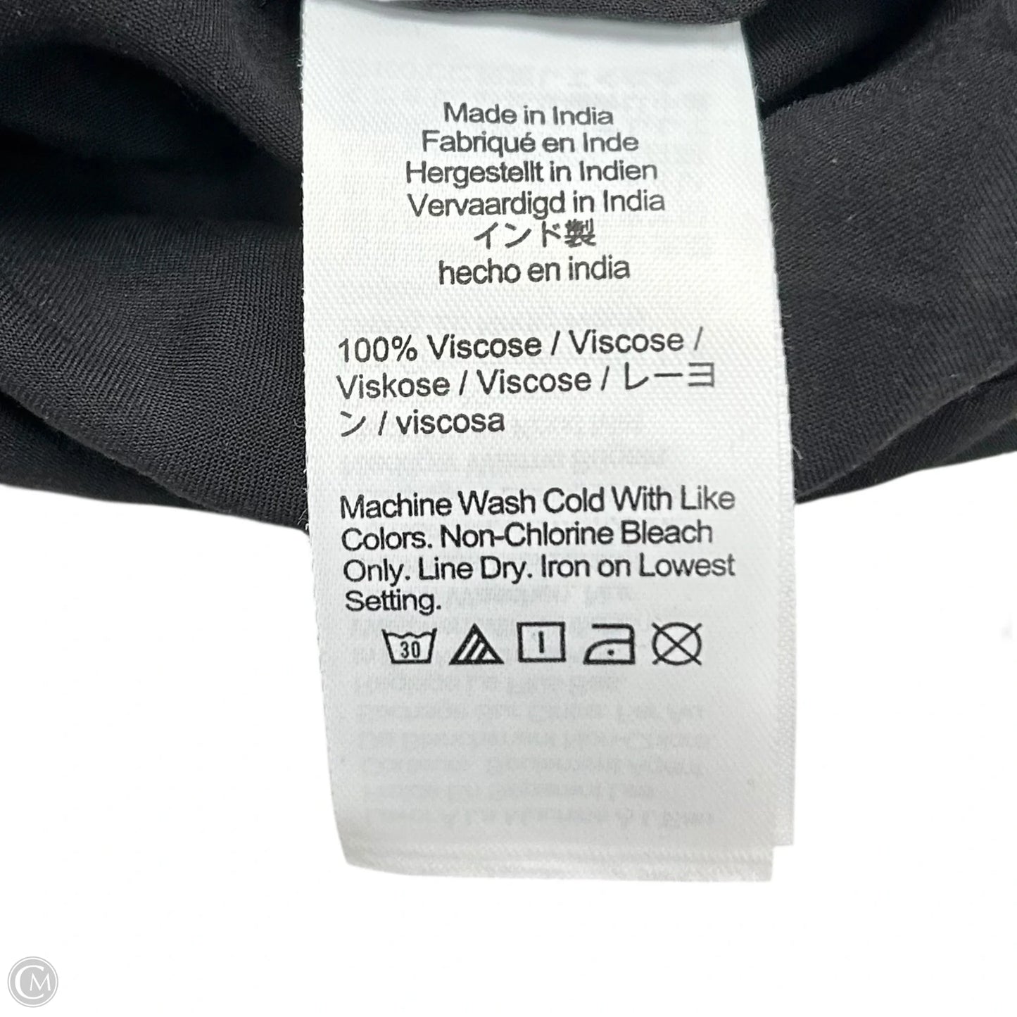 Dress Casual Short By J. Crew In Black & Cream, Size: M