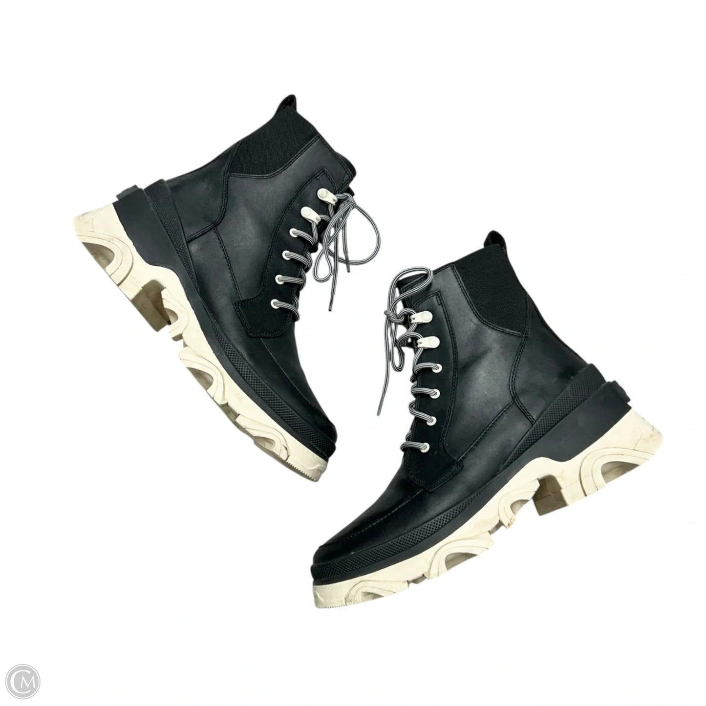 Boots Combat By Sorel In Black & White, Size: 9