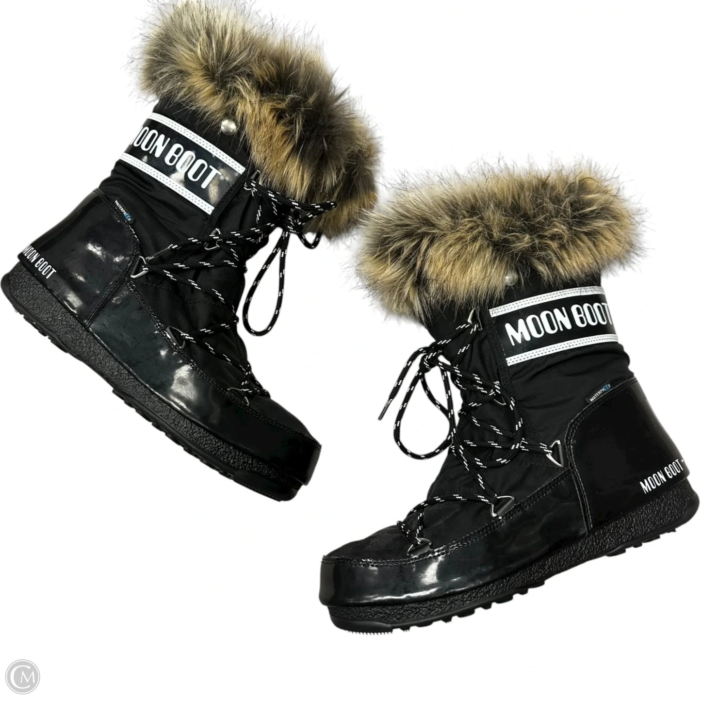 Boots Hiking By Moon Boot In Black, Size: 8.5