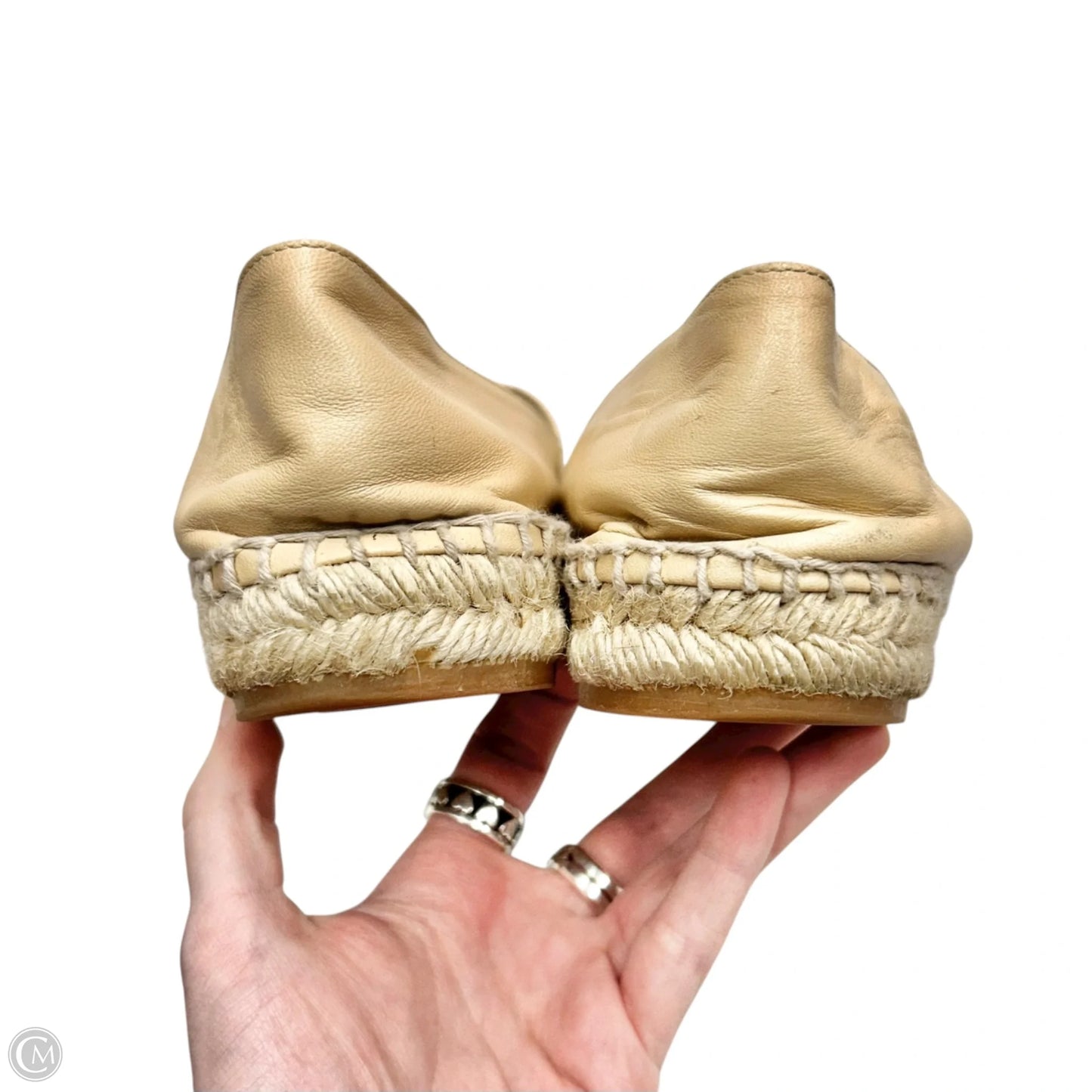 Shoes Luxury Designer By Chanel In Black & Tan, Size: 10.5