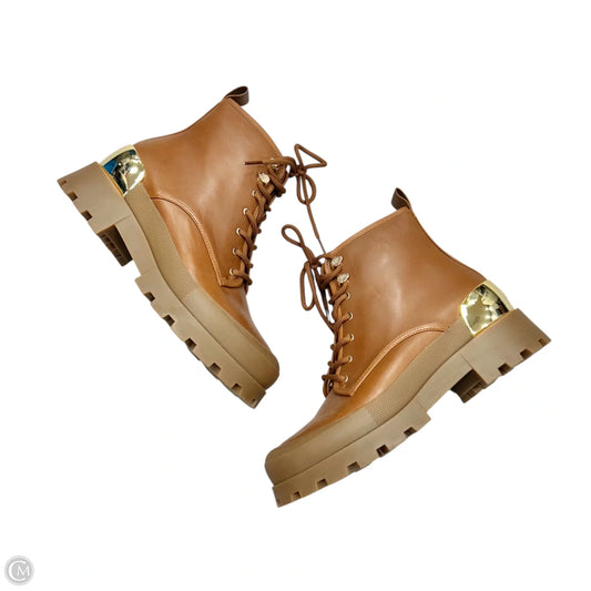 Boots Combat By Michael By Michael Kors In Tan, Size: 9.5